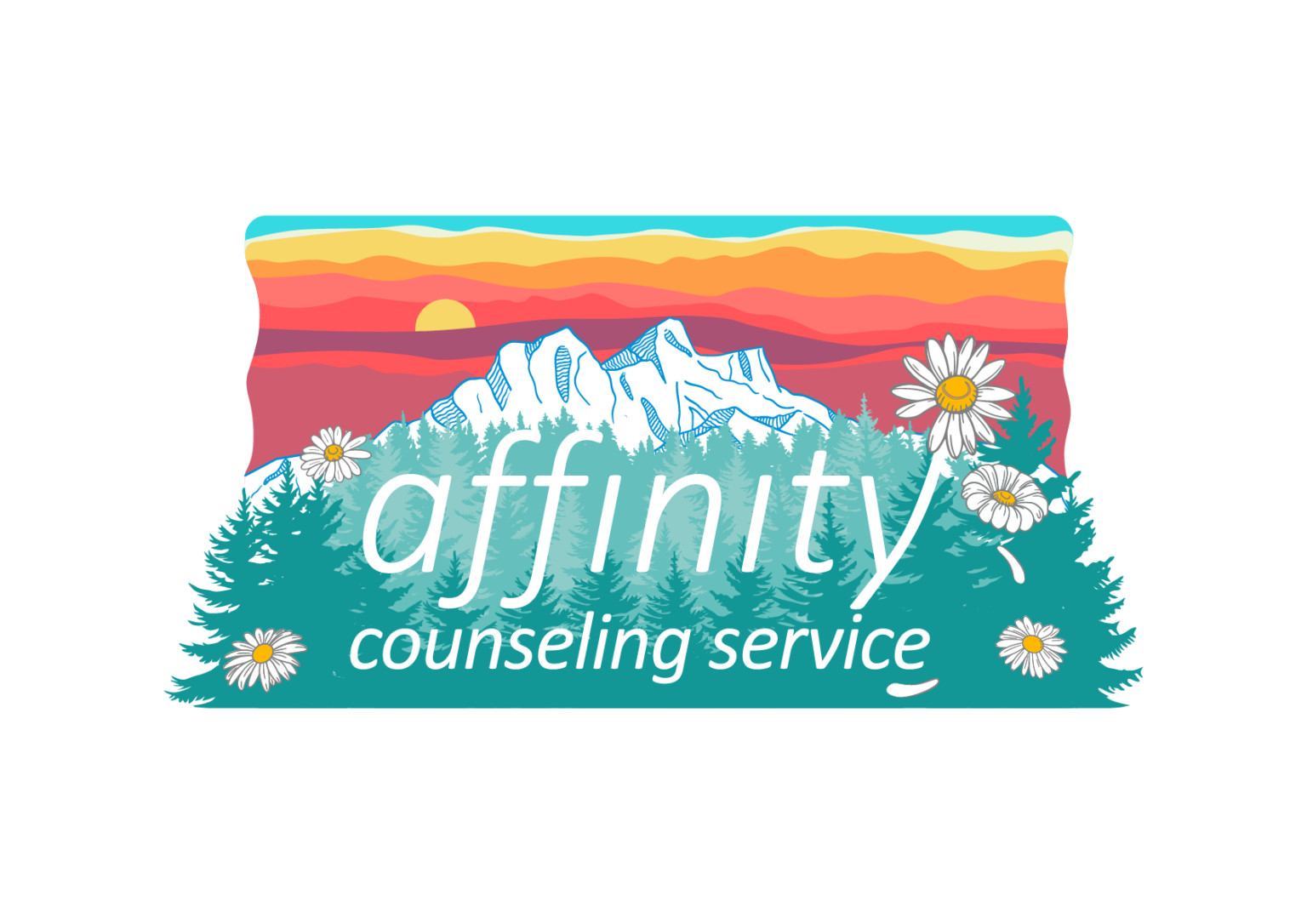 A picture of the affinity counseling service logo.